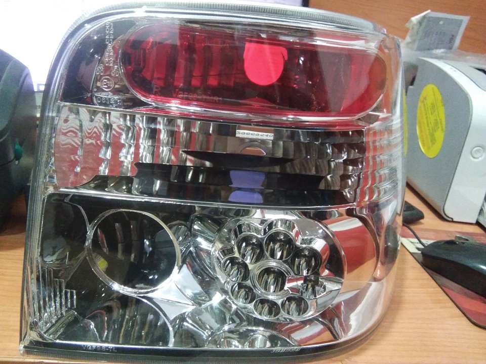 Rear light set